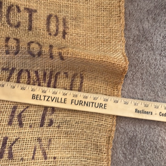 VINTAGE BURLAP BAGS ASI PHILADELPHIA - Picture 4 of 6